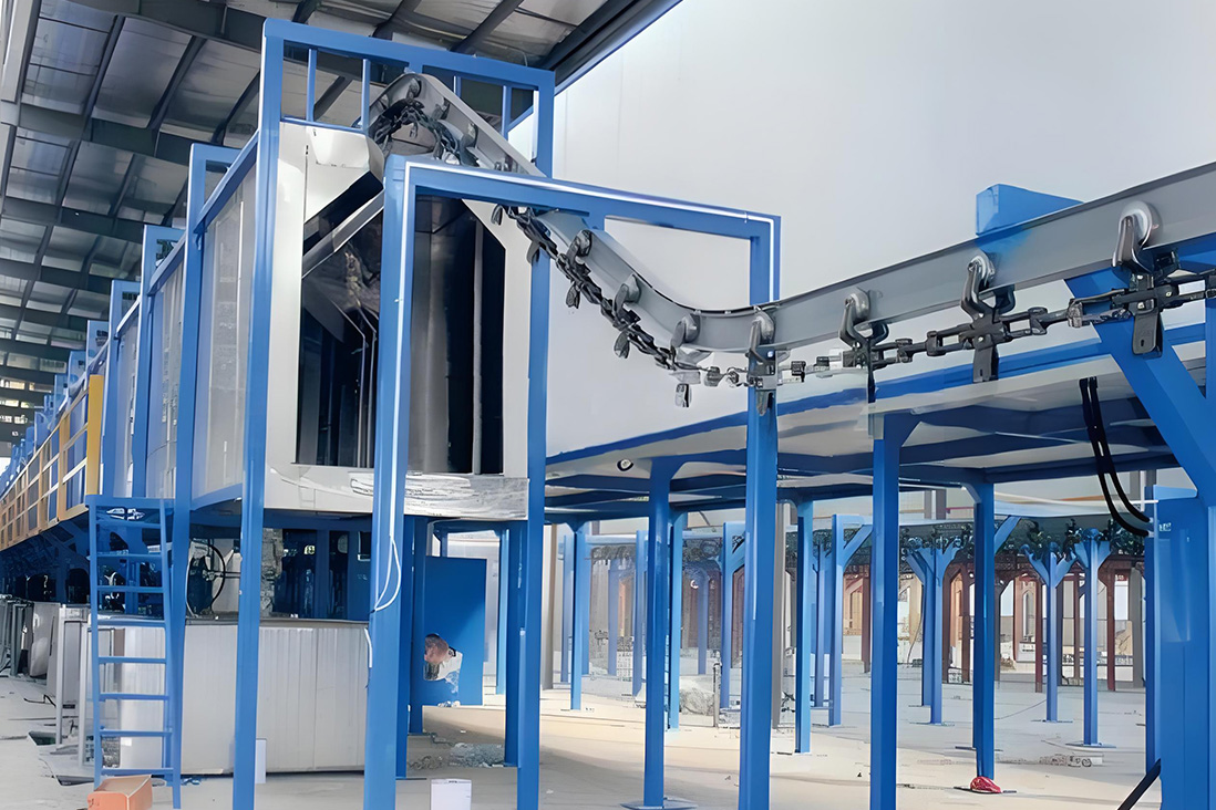 Apparatuur voor voorbehandeling van coatings